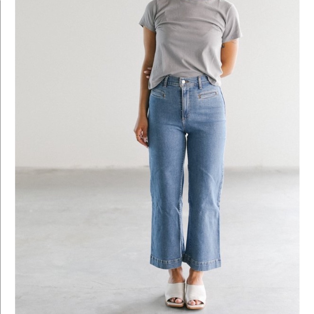 Levi’s Ribcage Wide Leg Crop